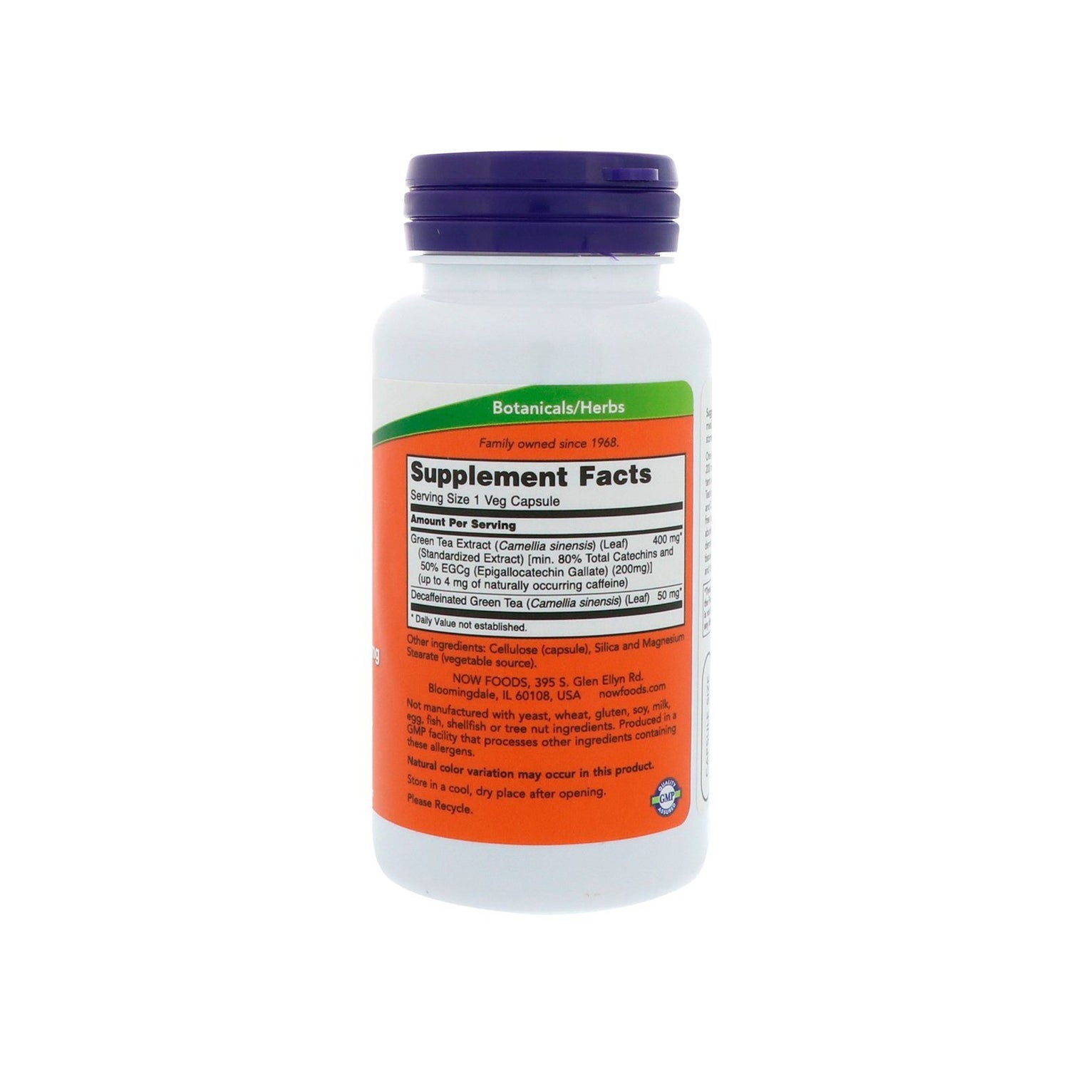 NOW Supplements, EGCg Green Tea Extract 400 mg, Free Radical Scavenger, 90 Veg Capsules Vitamins &amp; Supplements NOW Foods USA