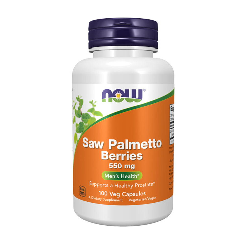 NOW Supplements, Saw Palmetto Berries (Serenoa repens) 550 mg, Men&
