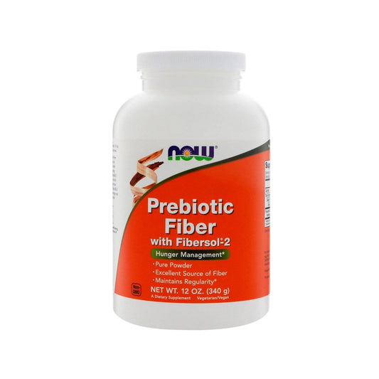 NOW Supplements, Prebiotic Fiber with Fibersol-2, derived from Non-GMO corn, Powder, 12-Ounce (340 g) - Bloom Concept