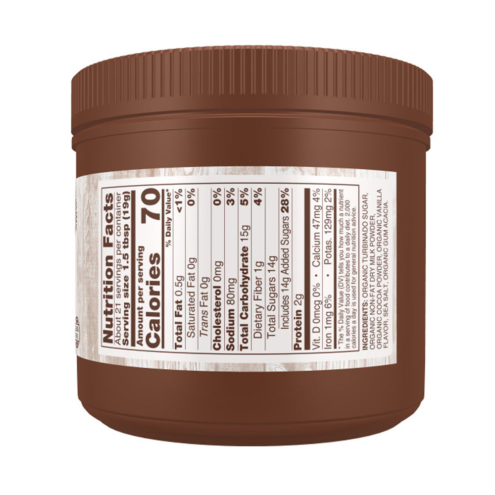 NOW Foods, Cocoa Cocoa Lovers™ Organic Hot Cocoa, Instant, Rich Milk Chocolate Taste, Low-Fat and Gluten-Free, 14-Ounce (297g) - Bloom Concept