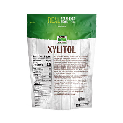NOW Foods, Xylitol, Pure with No Added Ingredients, Keto-Friendly, Low Glycemic Impact, Low Calorie, 2.5-Pound (1134 g) Natural Foods NOW Foods USA
