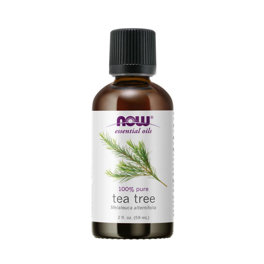 NOW Essential Oils, Tea Tree Oil, Cleansing Aromatherapy Scent, Steam Distilled, 100% Pure, Vegan, Child Resistant Cap, 2-Ounce(59 ml) - Bloom Concept