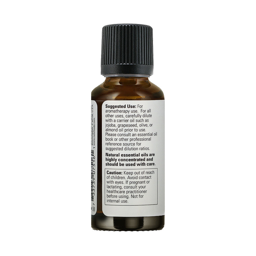 NOW Essential Oils, Basil Oil, Energizing Aromatherapy Scent, Stream Distilled, 100% Pure, Vegan, Child Resistant Cap, 1-Ounce (30ml) Essential oils NOW Foods USA