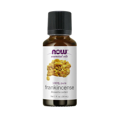 NOW Essential Oils, Frankincense Oil, Centering Aromatherapy Scent, Steam Distilled, 100% Pure, Vegan, Child Resistant Cap, 1-Ounce (30 ml) Essential oils NOW Foods USA