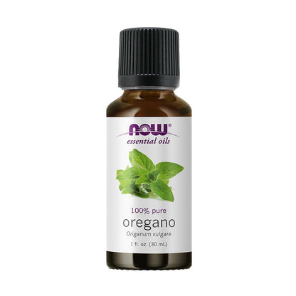 NOW Essential Oils, Oregano Oil, Comforting Aromatherapy Scent, Steam Distilled, 1-Ounce (30ml) Essential oils NOW Foods USA
