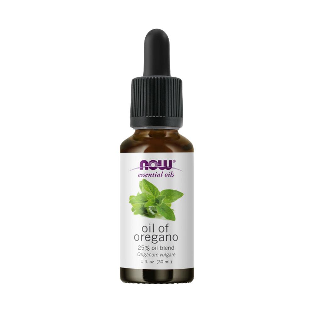 NOW Foods Oil of Oregano, 25% Blend of Pure Oregano Oil in Pure Olive Oil, Comforting Aromatherapy Scent, 1-Ounce (30ml) - Bloom Concept