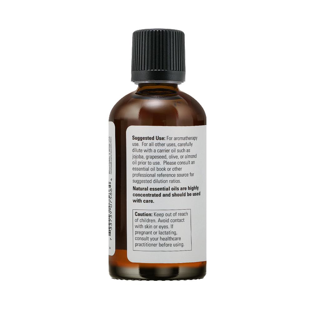 NOW FOODS Essential Oils, Peppermint Oil, Invigorating Aromatherapy Scent, Steam Distilled, 100% Pure, Vegan, Child Resistant Cap, 4-Ounce (118ml) Essential oils NOW Foods USA