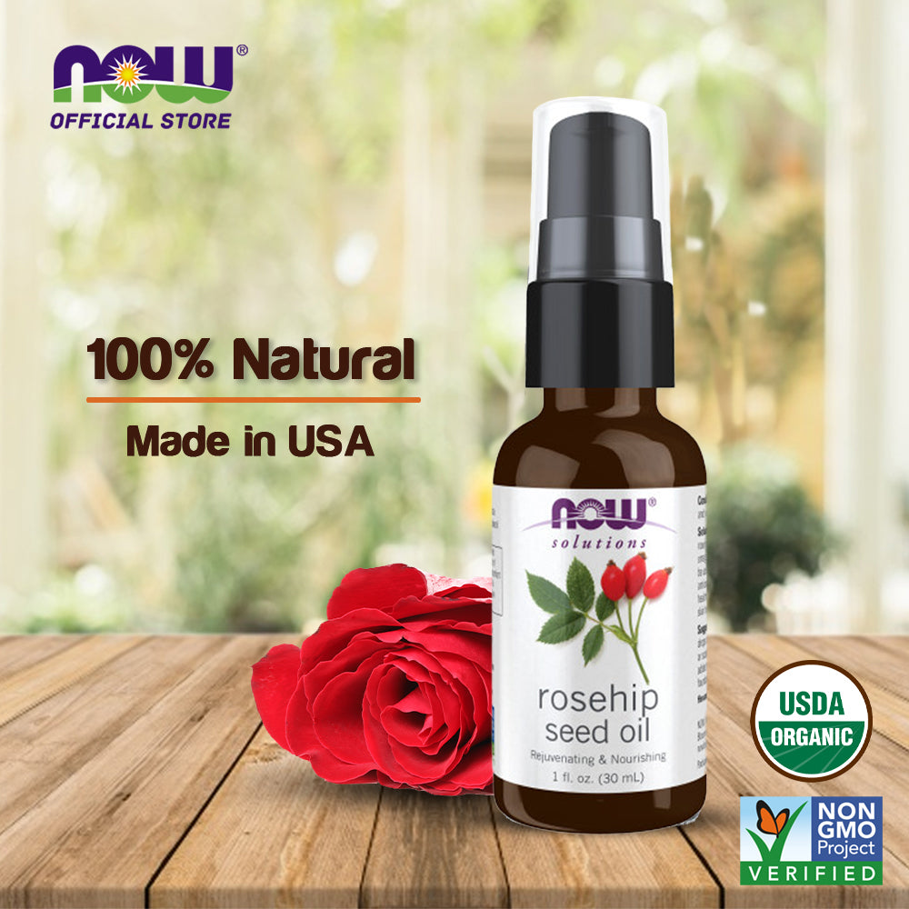 NOW Solutions, Organic Marula Oil, Skin Hydrating and Nourishing, 100% Pure, 1-Ounce (30 ml) - Bloom Concept