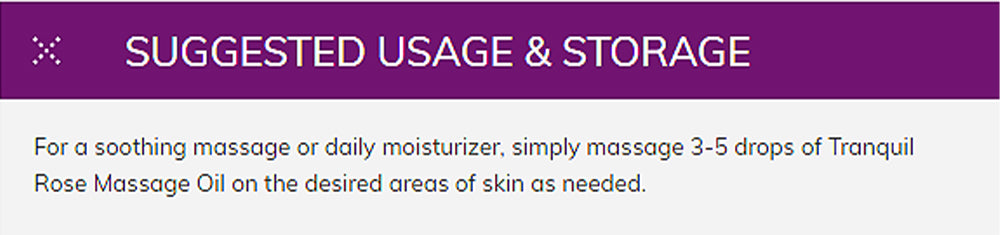 NOW Solutions, Tranquil Rose Massage Oil, Body Moisturizer for Dry Sensitive Skin, Promotes Healthy-Looking Skin, 8-Ounce (237 ml) Personal Care NOW Foods USA