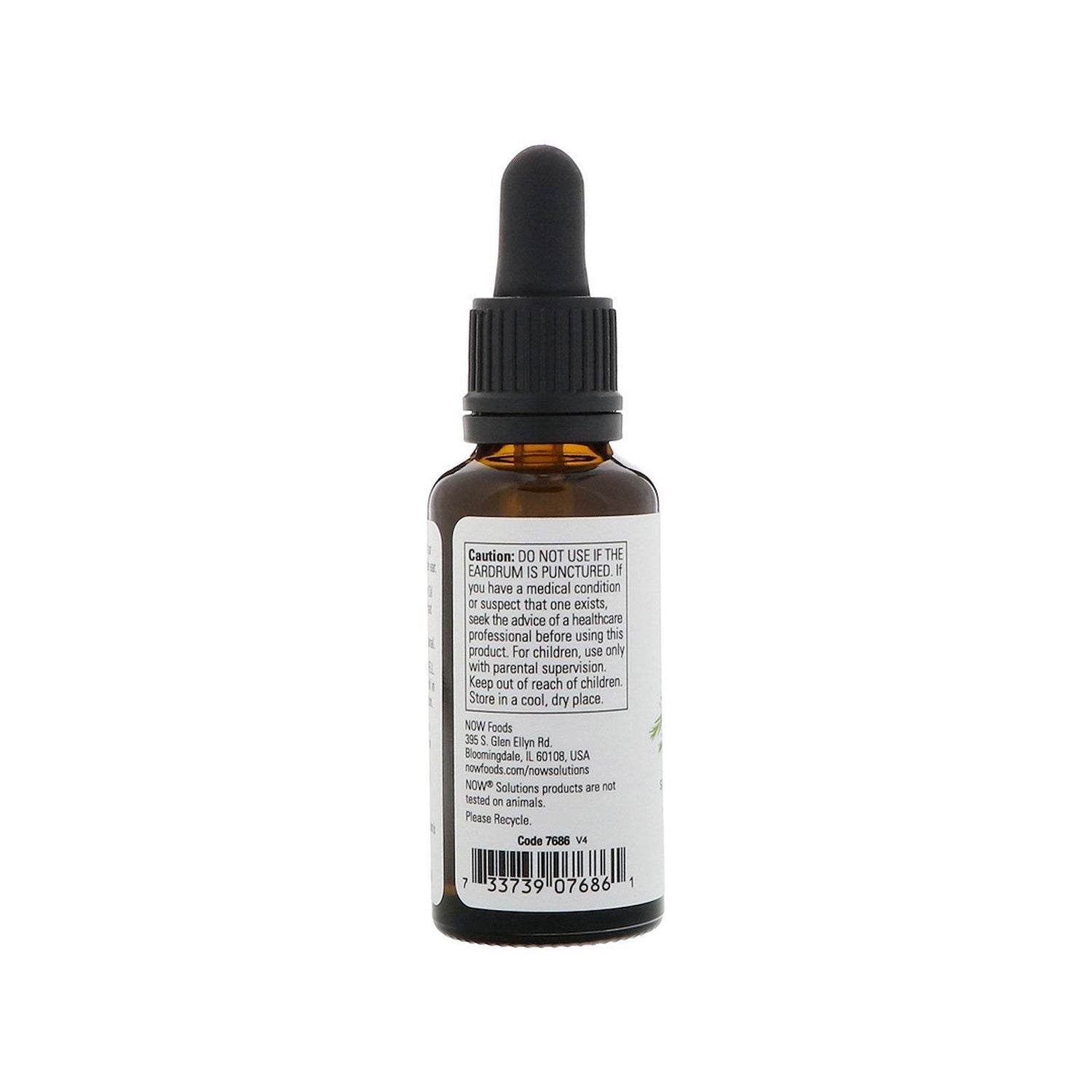 NOW Solutions, Ear Oil, Soothing Herbal Blend, Great on Mild Discomfort or Irritation, 1-Ounce (30 ml) Personal Care NOW Foods USA