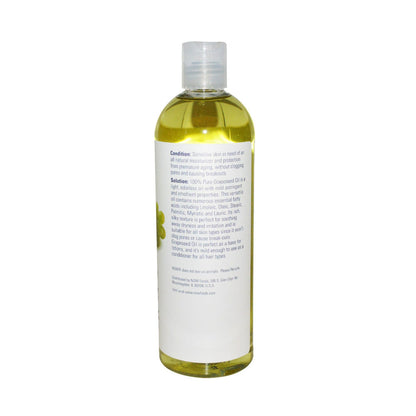 NOW Solutions, Grapeseed Oil, Skin Care for Sensitive Skin, Light Silky Moisturizer for All Skin Types, 16-Ounce (473 ml) Personal Care NOW Foods USA