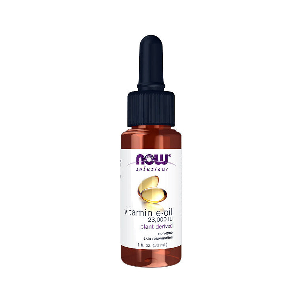 NOW Solutions, E-Oil 23,000 IU, Natural Skin Rejuvenation, Skin Moisturizer, 1 oz (30 ml) - Bloom Concept