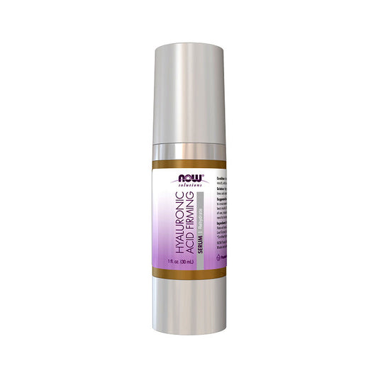 NOW Solutions, Hyaluronic Acid Firming Serum, Naturally Reduces Appearance of Fine Lines, 1 fl oz (30 ml) - Bloom Concept