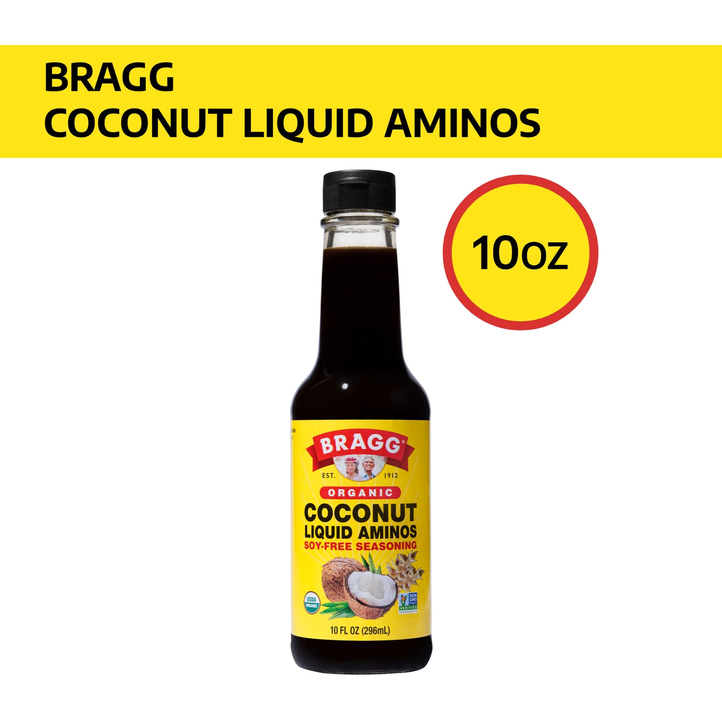 Bragg Organic Coconut Liquid Aminos 10OZ - Bloom Concept