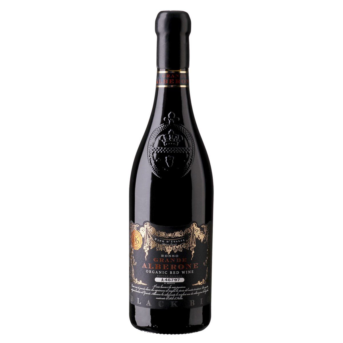 Grande Alberone Black Bio Vino Rosso d'Italia - Bloom Concept