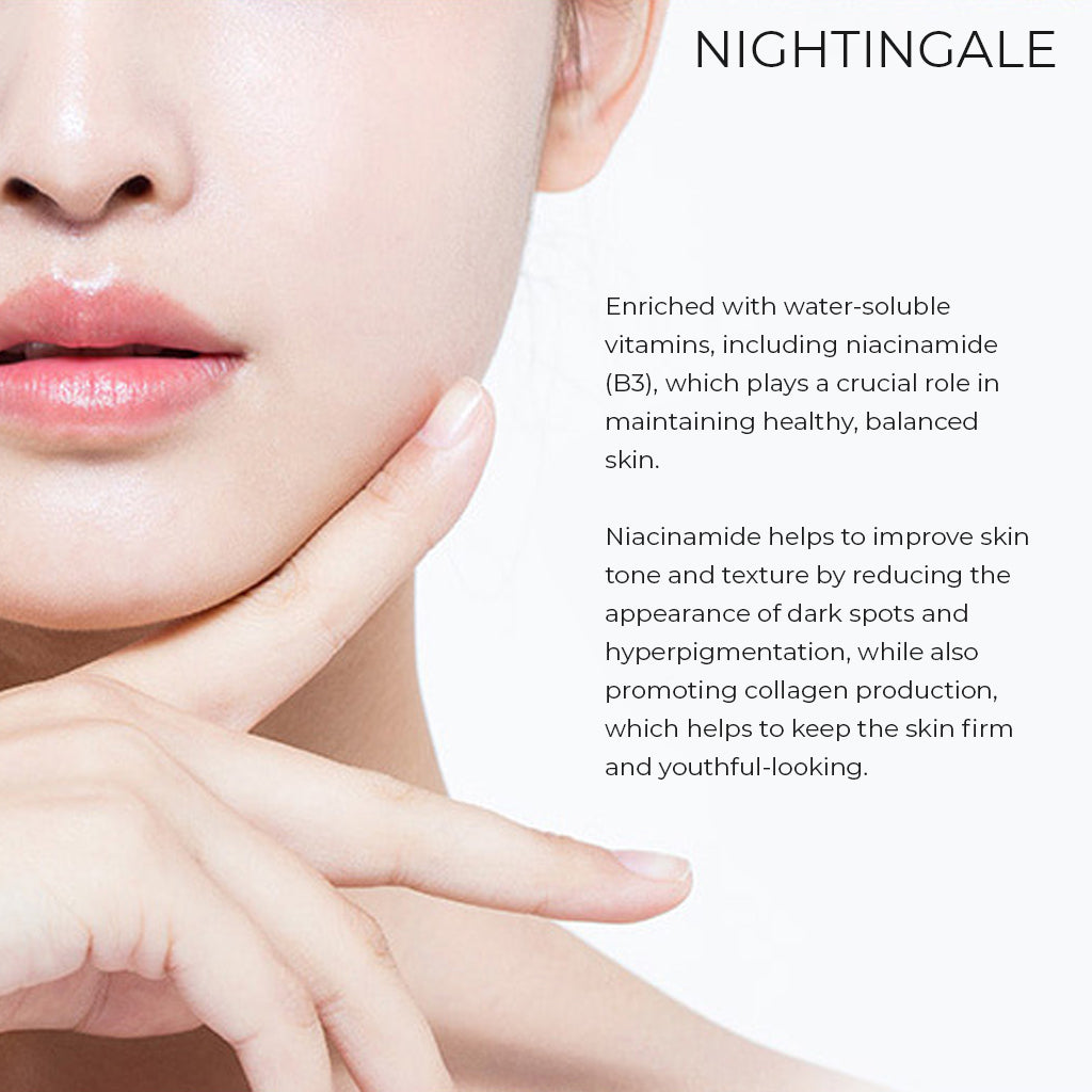 Nightingale C-Toning Sleeping Mask 100ml - Hydrating & Brightening for Clear, Glowing Skin, Korean Skincare, Vitamin Radiance Enhancement, Moisturizing Barrier - Bloom Concept