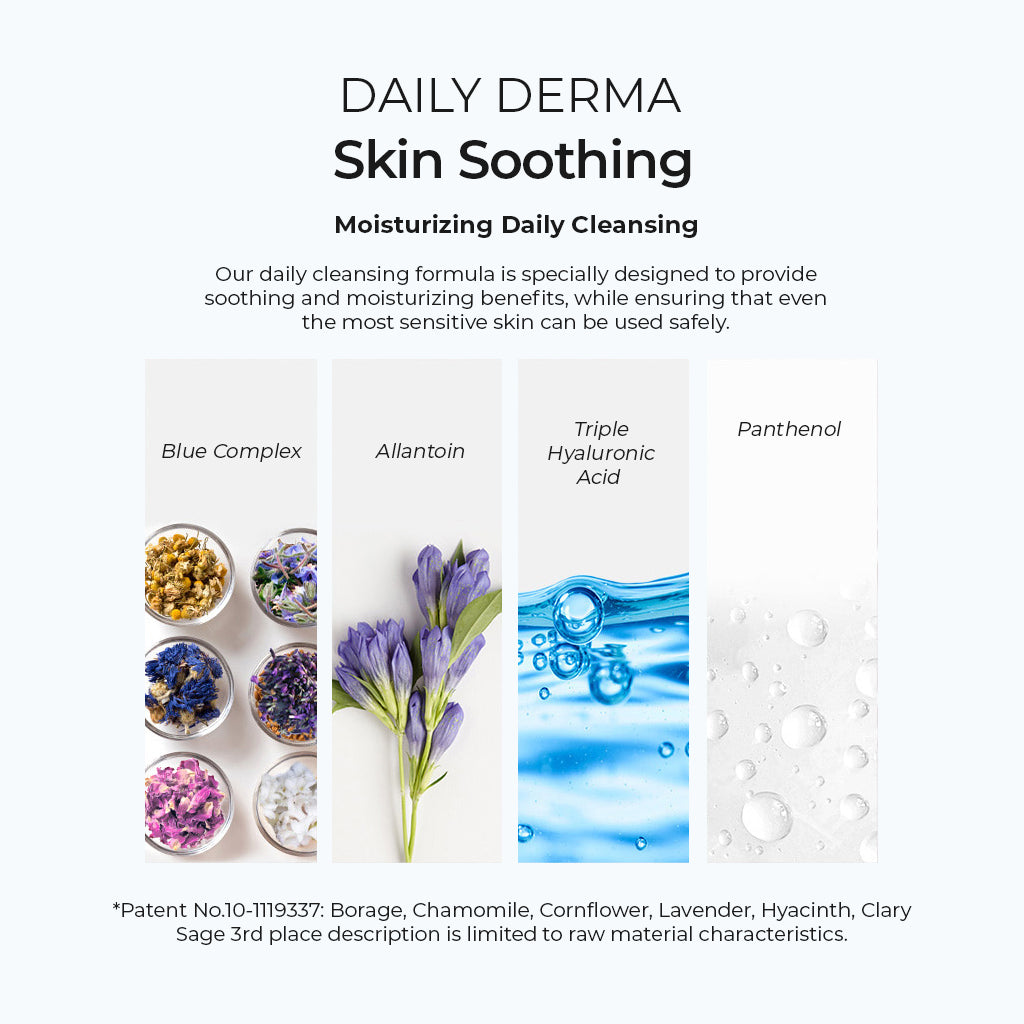 Gentle Daily Derma Cleansing Pads by Nightingale - Mild Acid pH 5.5 - Gentle Facial Cleanser for Sensitive Skin, Exfoliating, Sebum Control, Hydration, Korean Skincare (70 pads/10pads)) - Bloom Concept