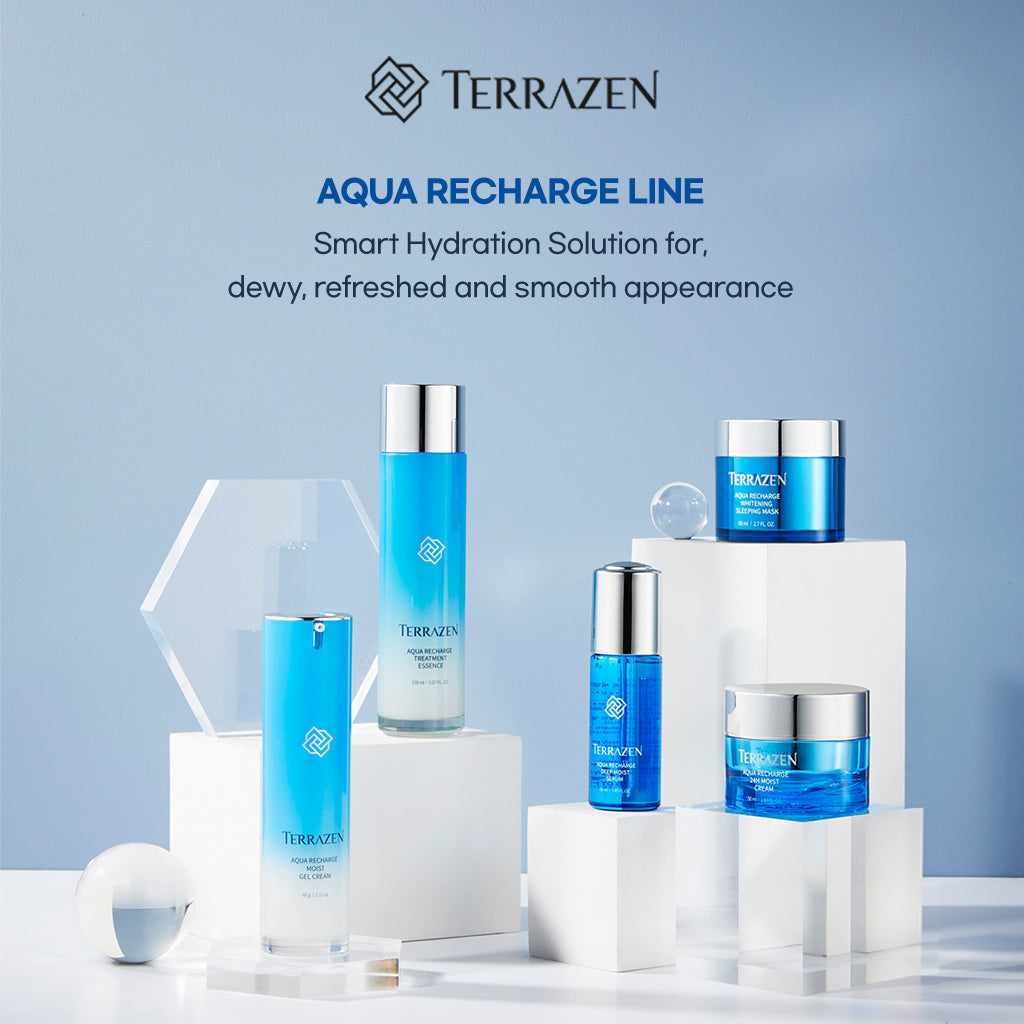 TERRAZEN Aqua Recharge Treatment Essence 150ml - Boosting Moisturizing Treatment for Dry, Dehydrated Skin - Bloom Concept