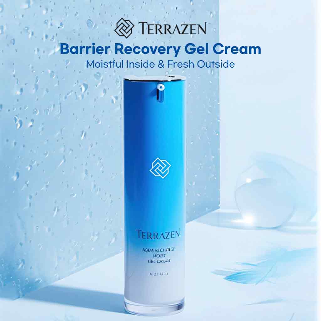 Terrazen Aqua Recharge Moist Gel Cream 15ml/60g - Balancing Aqua Gel Cream - Bloom Concept