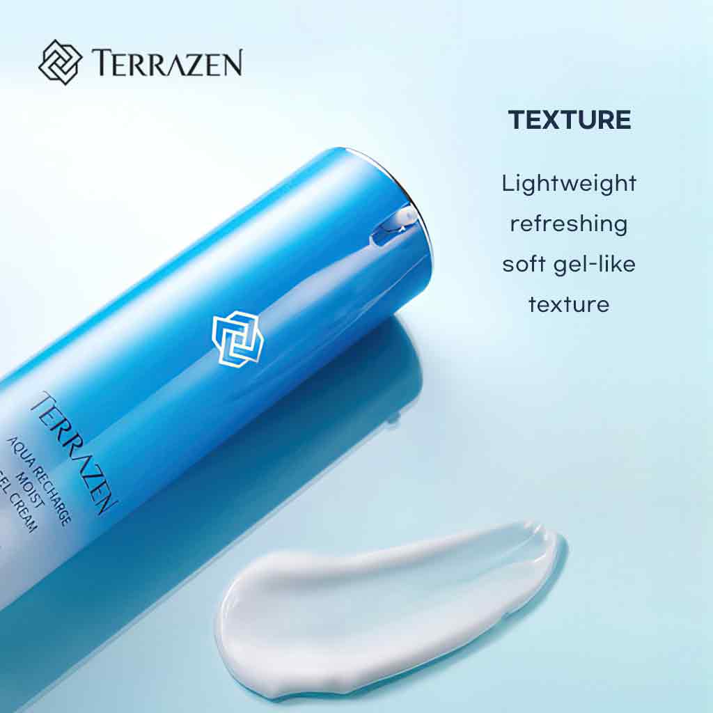 Terrazen Aqua Recharge Moist Gel Cream 15ml/60g - Balancing Aqua Gel Cream - Bloom Concept