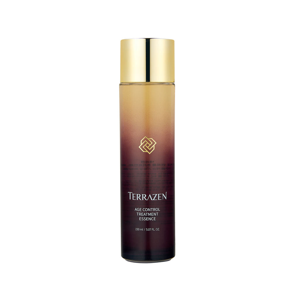 TERRAZEN Age Control Treatment Essence: A Multi-purpose Formula for Bouncy, Luminous Skin (30ml/150ml) Anti-aging, Firming, Brightening, Elasticity, and Luminous Skin in One Bottle - Bloom Concept