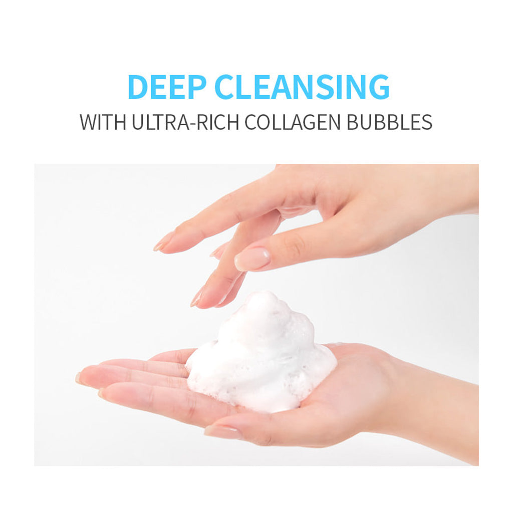 TERRAZEN Collagen Cleansing Foam: The Ultimate Solution for Ultra Fine Dust Cleansing + Non-Irritating + Hydrating (140ML) - Bloom Concept