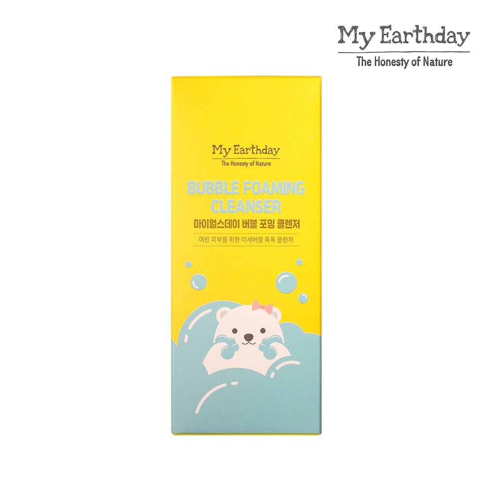 MyEarthday Bubble Foaming Cleanser 300ml - formulated for Baby & Kids - Bloom Concept