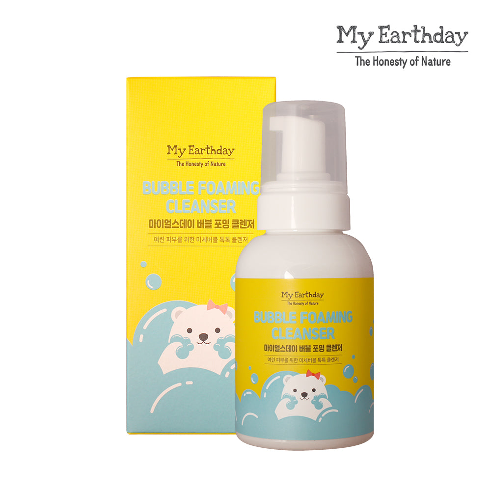 MyEarthday Bubble Foaming Cleanser 300ml - formulated for Baby & Kids - Bloom Concept