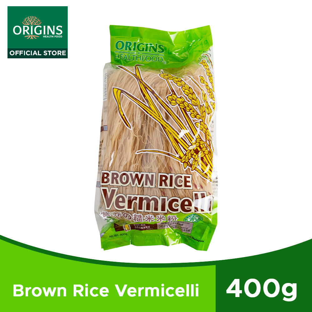 Origins Health Food Organic Vermicelli Brown Rice (400G) - Bloom Concept