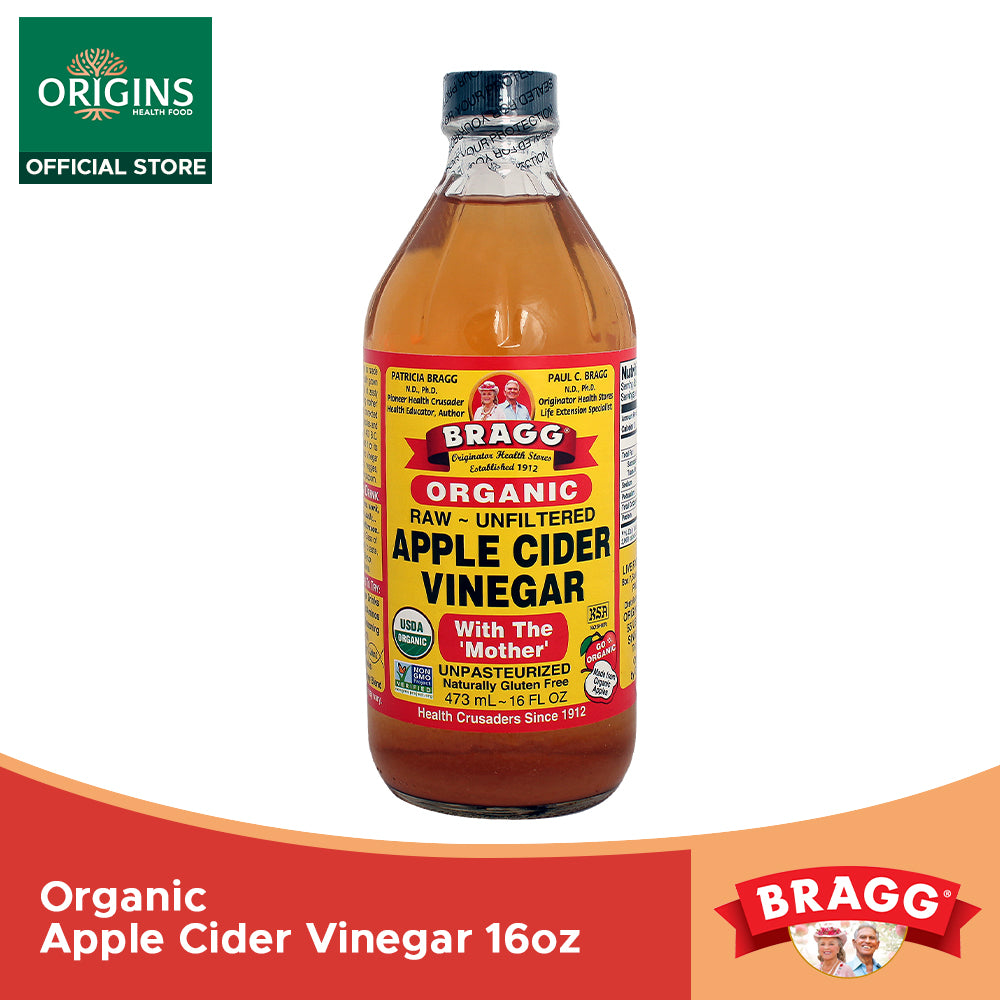 Bragg Apple Cider Vinegar USA 16OZ - Bloom Concept