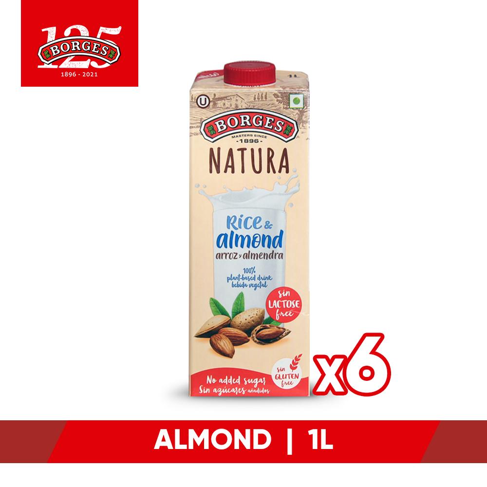 [Borges] Natura Nut Drink 1L Bundle of 6 - Bloom Concept