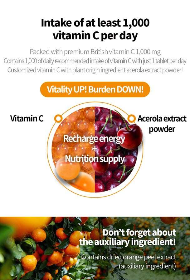 (Best by 08/24) Now Foods Antioxidant Vitamin C-1,000 (1,200mg) 60 Tablets - Immune Support - Bloom Concept