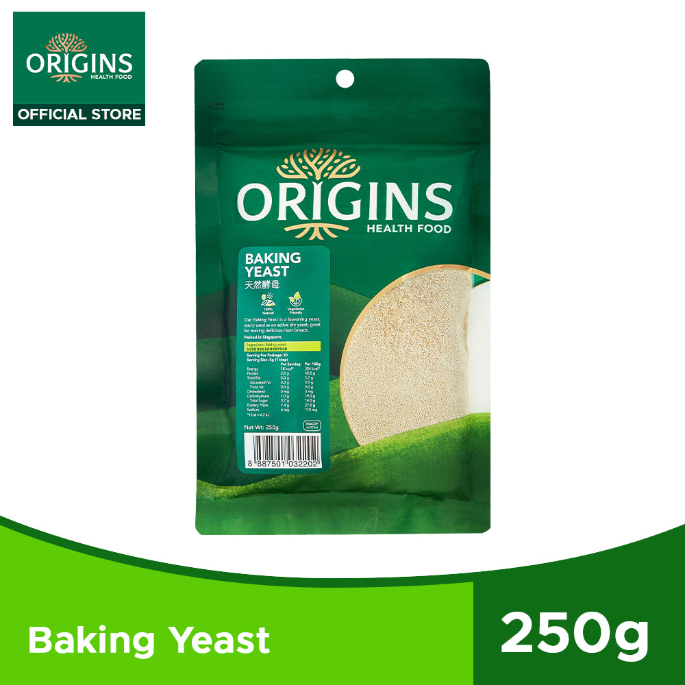 Origins Health Food Baking Powder/Yeast (250G) - Bloom Concept