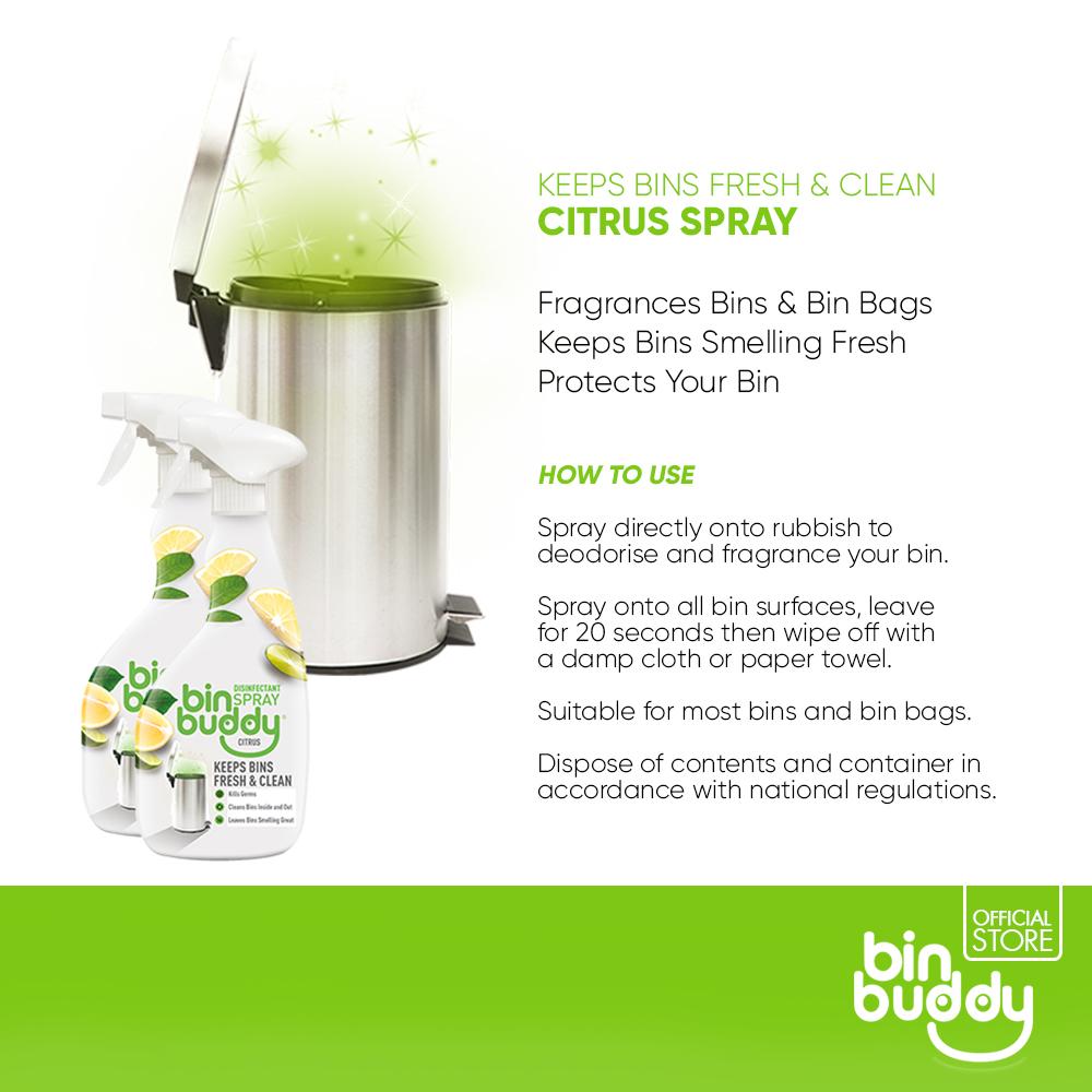 BIN BUDDY Disinfectant Spray Citrus 500ml - Bloom Concept