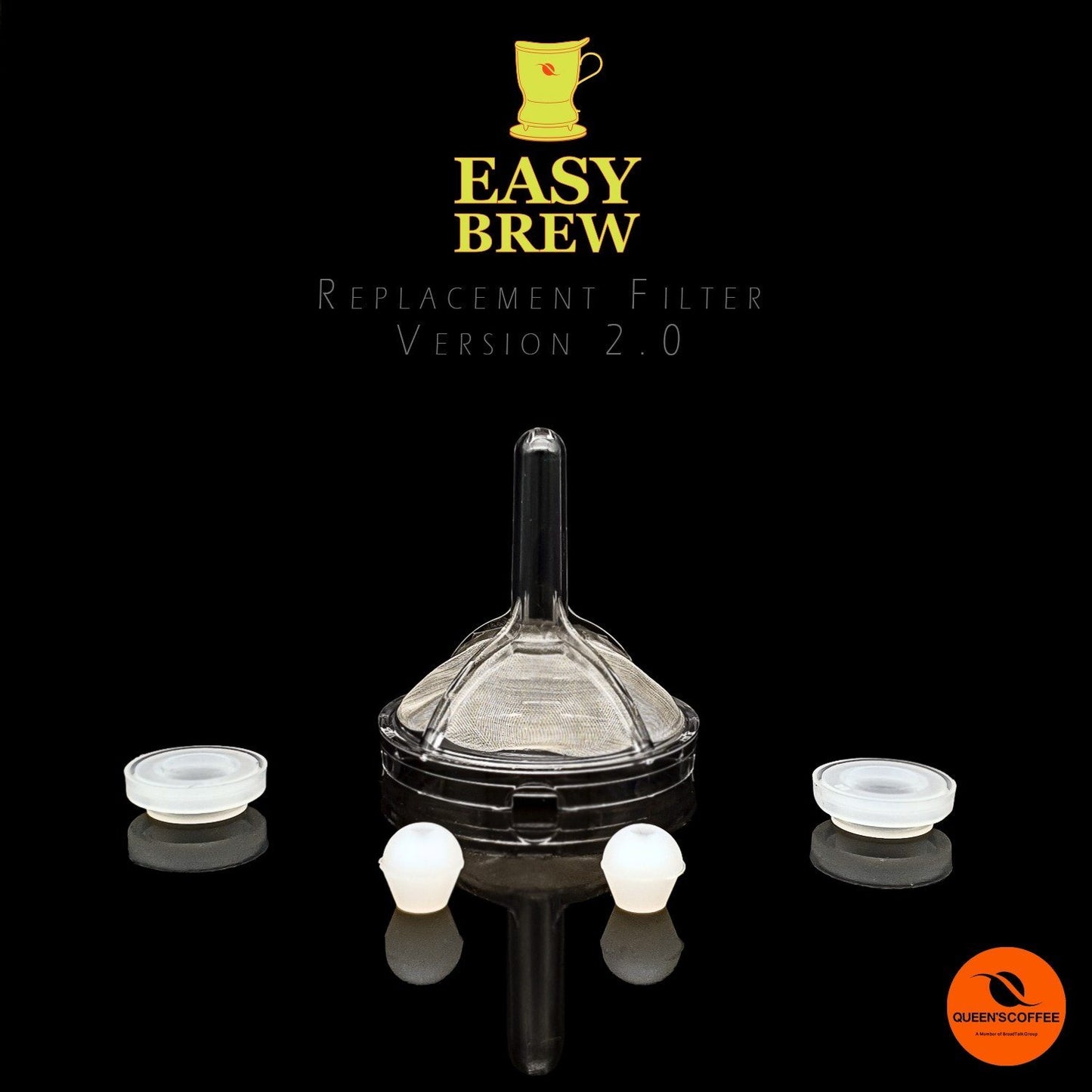 [Queen's Coffee] Coffee Brewer Orange (BPA Free - Tested by SGS) From Taiwan - Bloom Concept