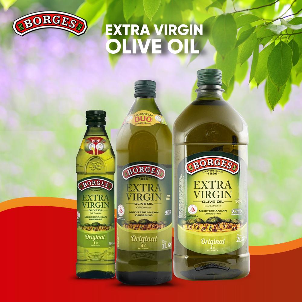 [Borges] Extra Virgin Olive Oil - 500ml/1L/2L - Bloom Concept