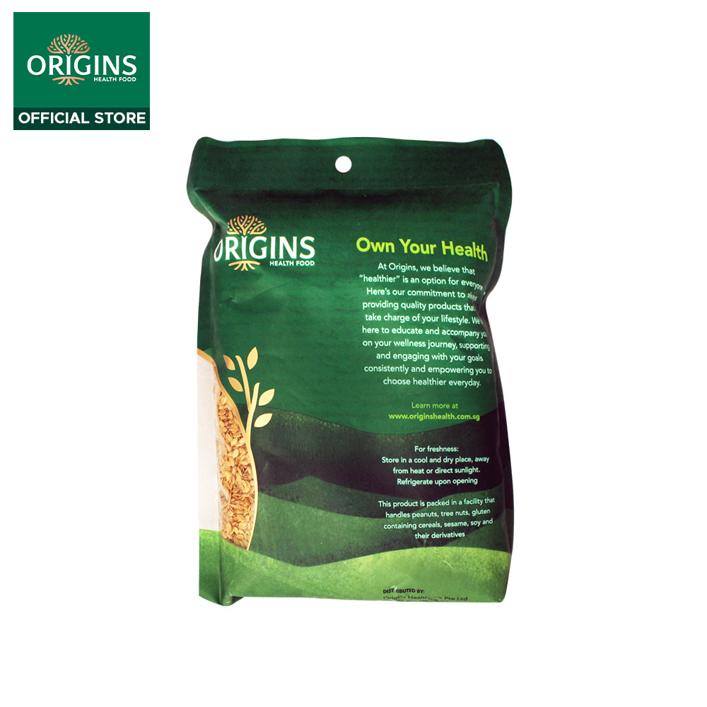 Origins Health Food Organic Golden Flaxseed 500G - Bloom Concept