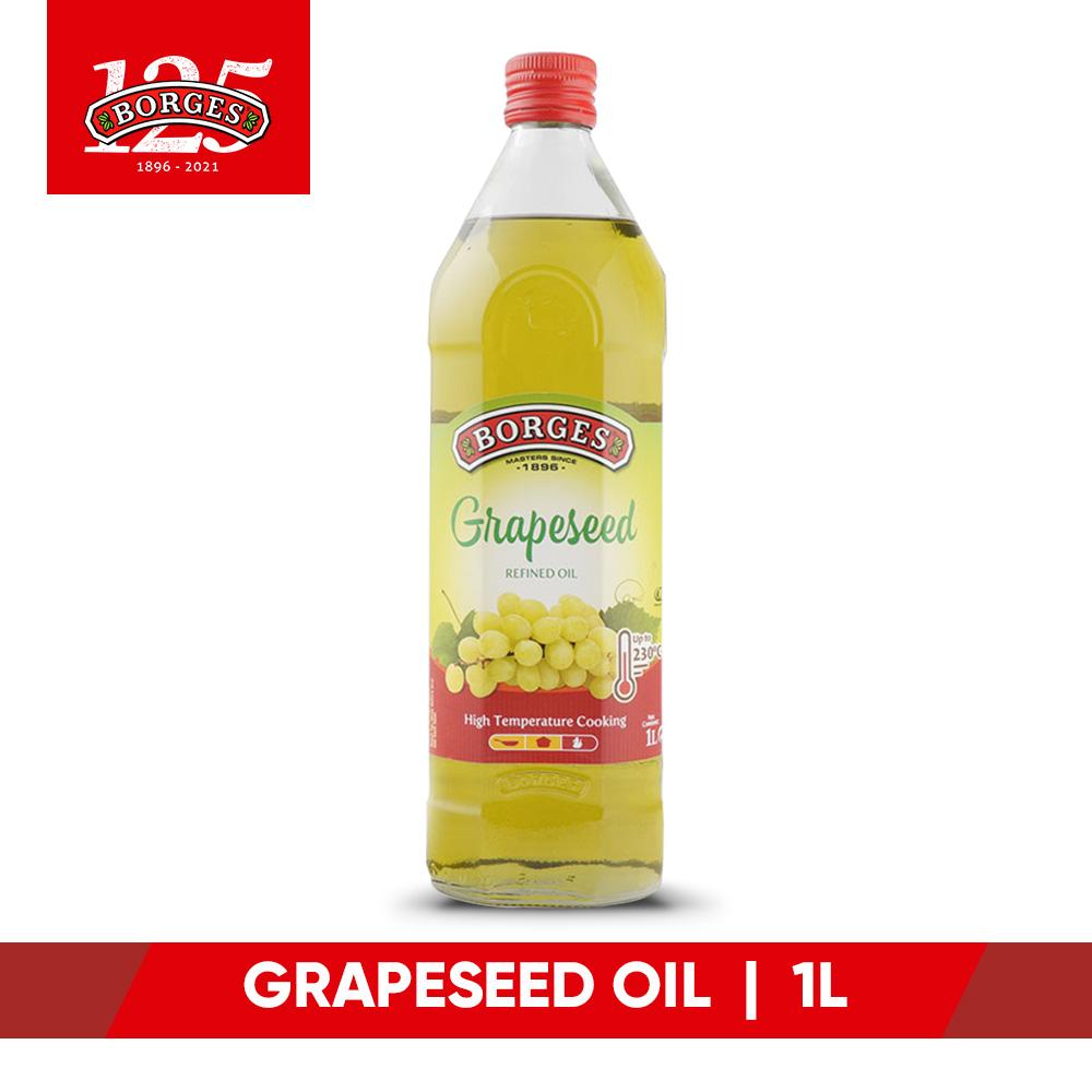 [Borges] Grapeseed Oil - 500ml/1L - Bloom Concept
