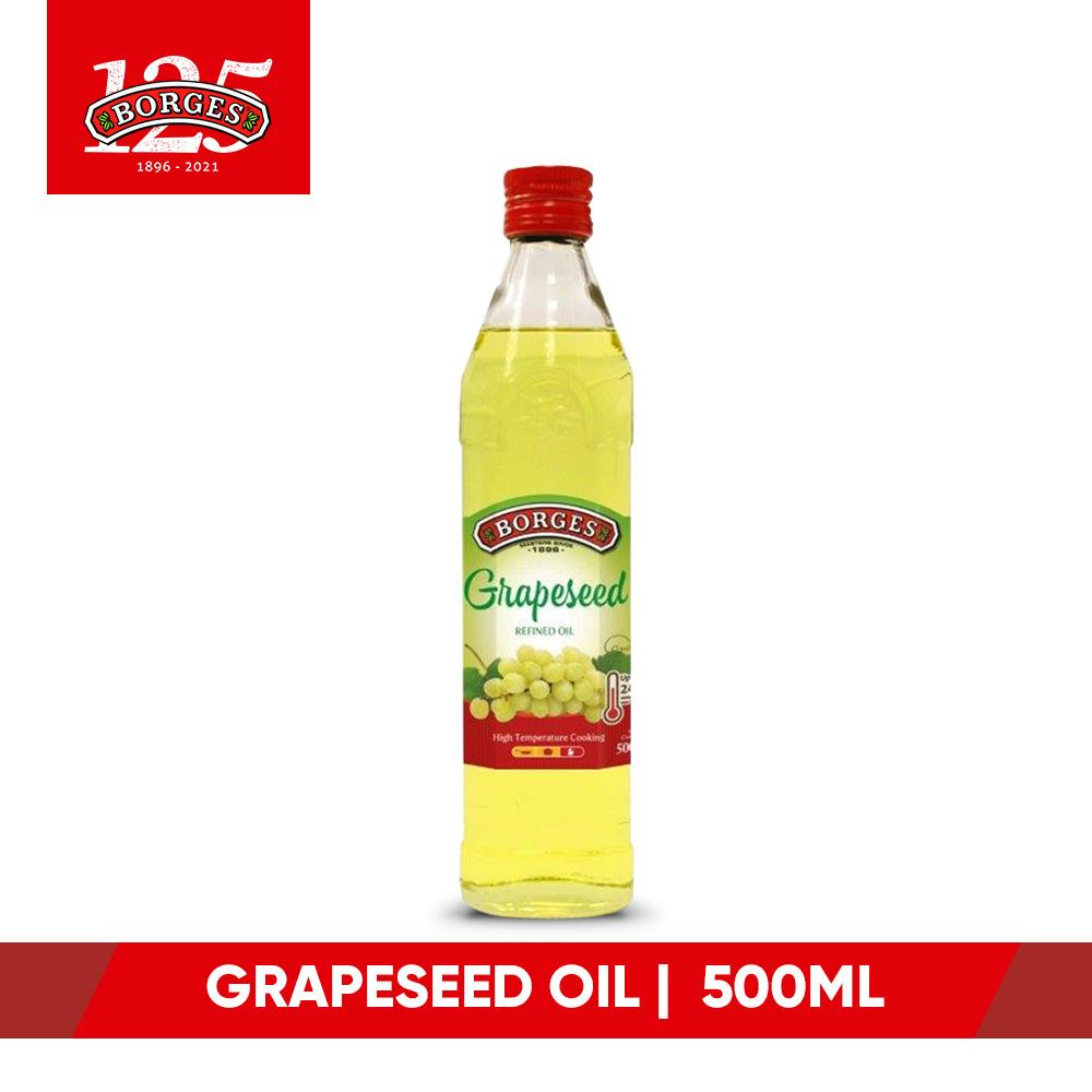 [Borges] Grapeseed Oil - 500ml/1L - Bloom Concept