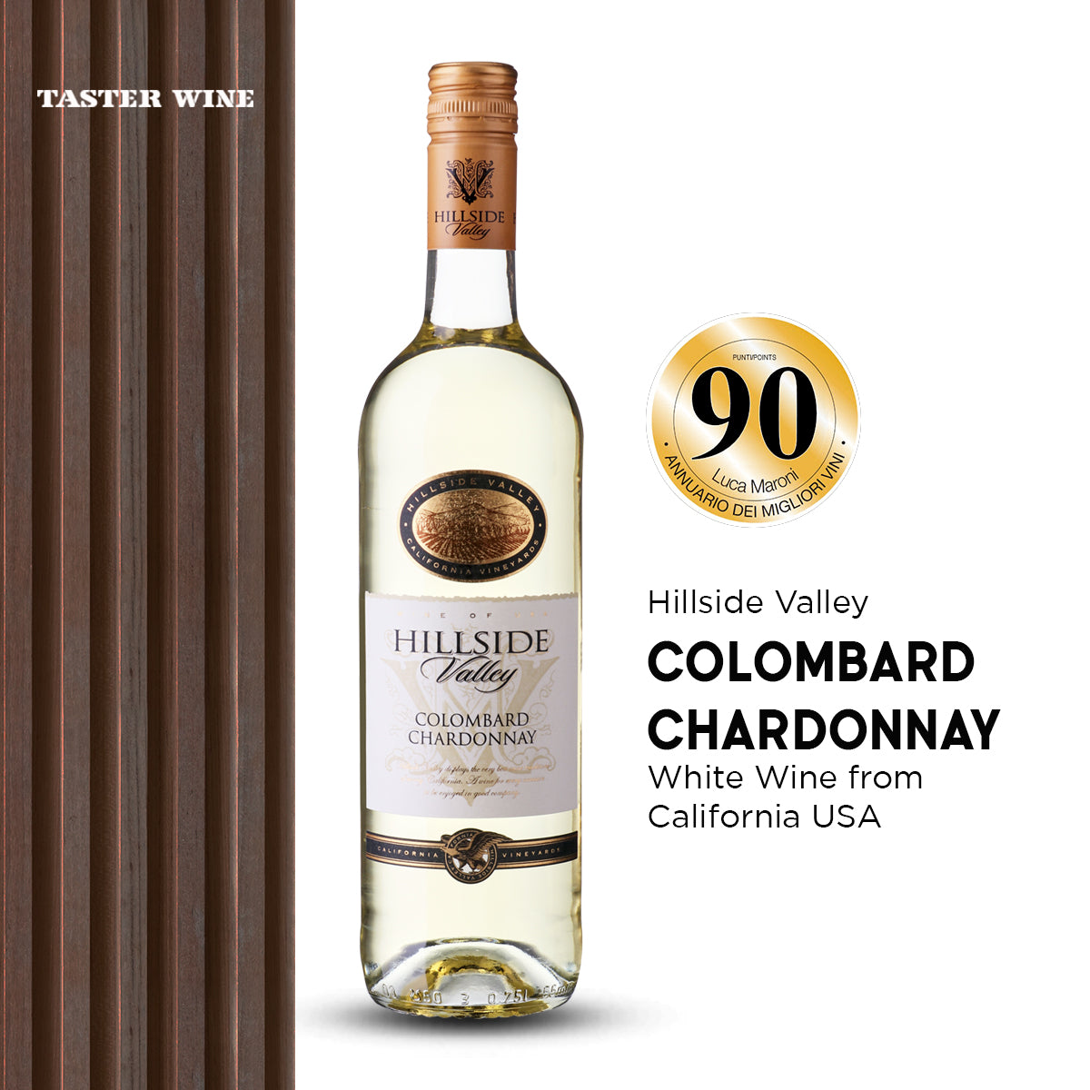 Hillside Valley Colombard Chardonnay - Bloom Concept