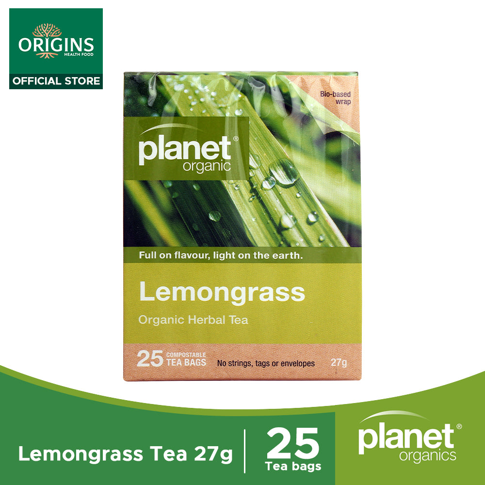 Planet Organics Lemongrass Tea Australia 25's - Bloom Concept