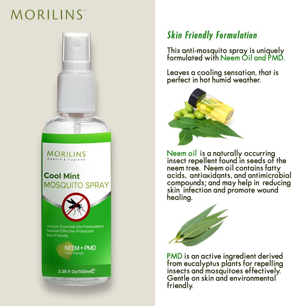 [Morilins] Mosquito Spray (100ml) - Bloom Concept
