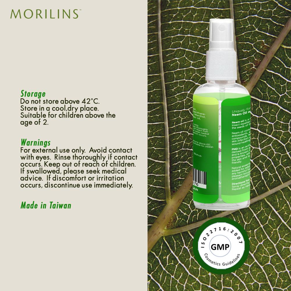 [Morilins] Mosquito Spray (100ml) - Bloom Concept