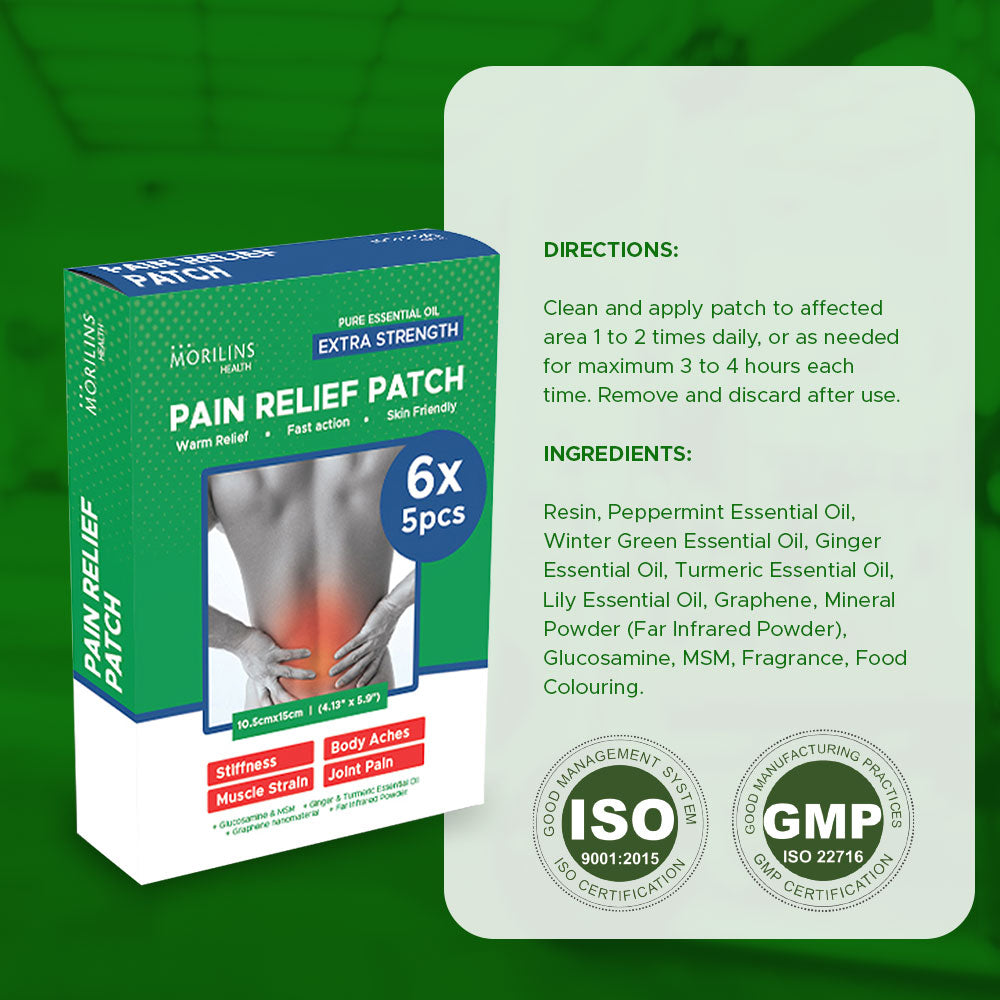 [Morilins] Pain Relief Patch - Bloom Concept