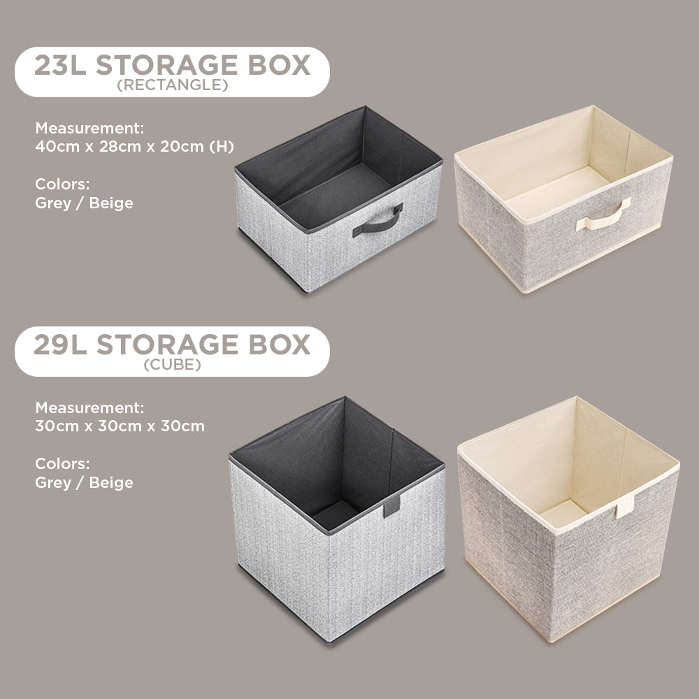 [Morilins Home] Contemporary Collapsible Rigid Rectangle Woven Storage Bin With Pull Handle, A Space-Saving & Convenient Organization on Shelves - Bloom Concept