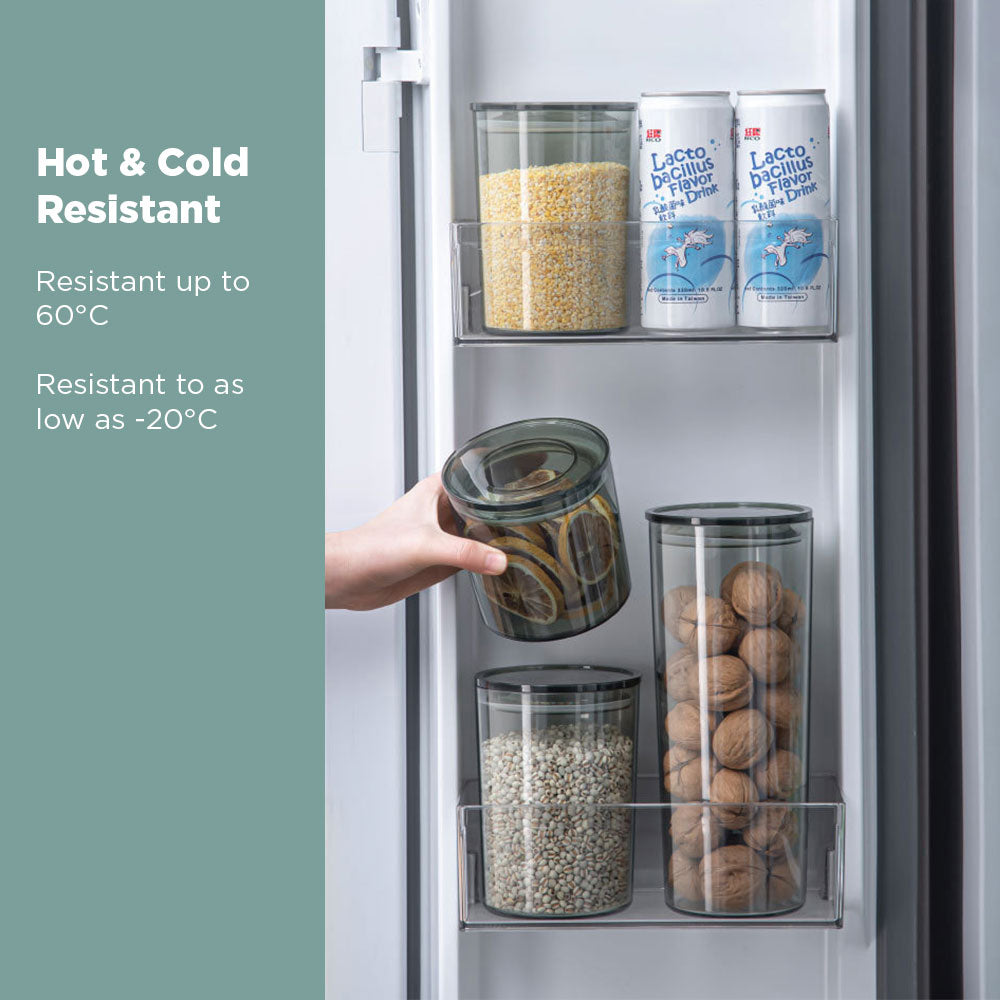[Morilins Home] Airtight Food Storage Containers, BPA Free Plastic Food Grade Containers with silicone seal lids, for Kitchen Pantry Organization and Storage - Bloom Concept