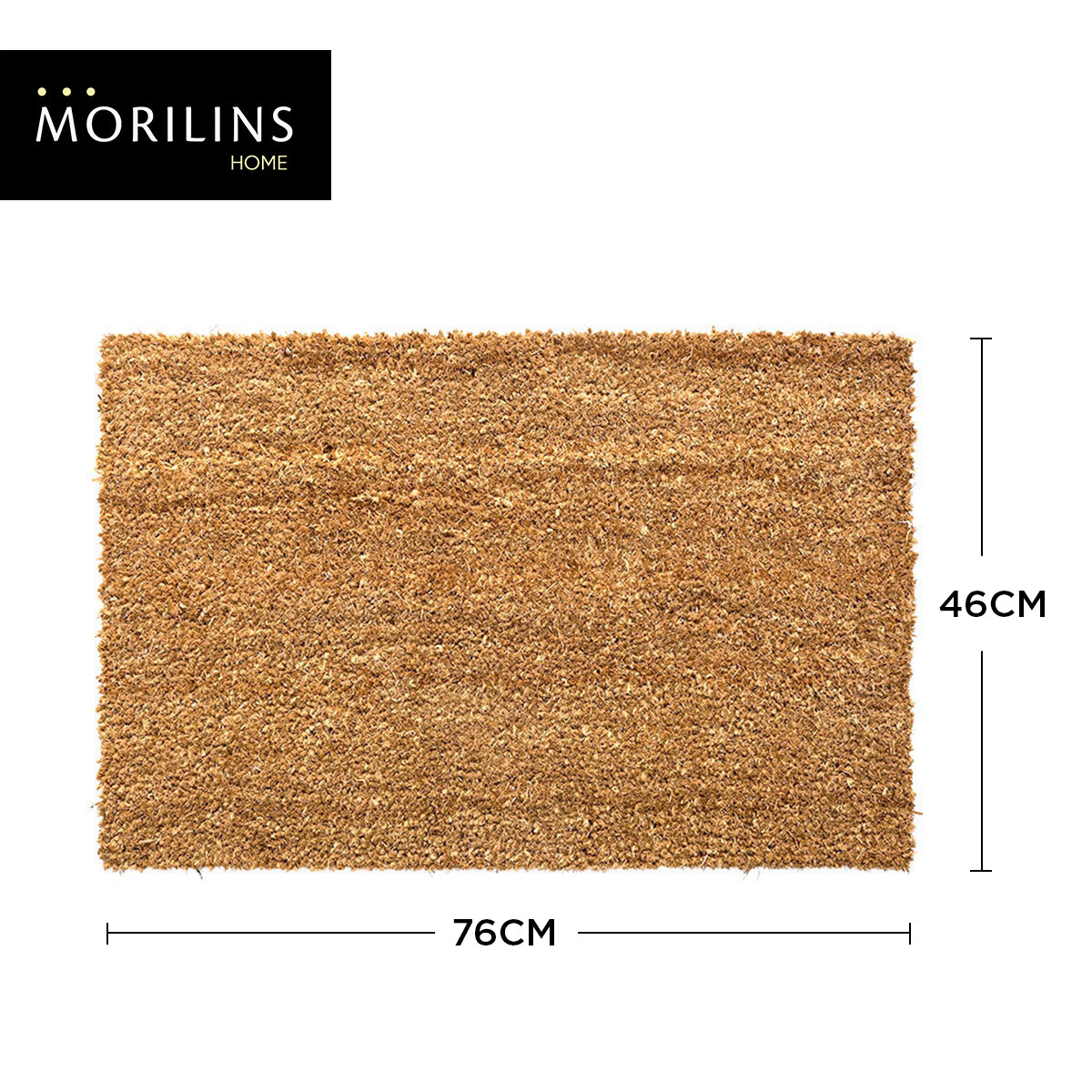 [Morilins Home] Coconut Husk Entrance Floor Mat - Large, Durable, and Eco-Friendly Mat for Your Home or Business - Provides Efficient Scrubbing Action for Clean and Tidy Floors - Bloom Concept