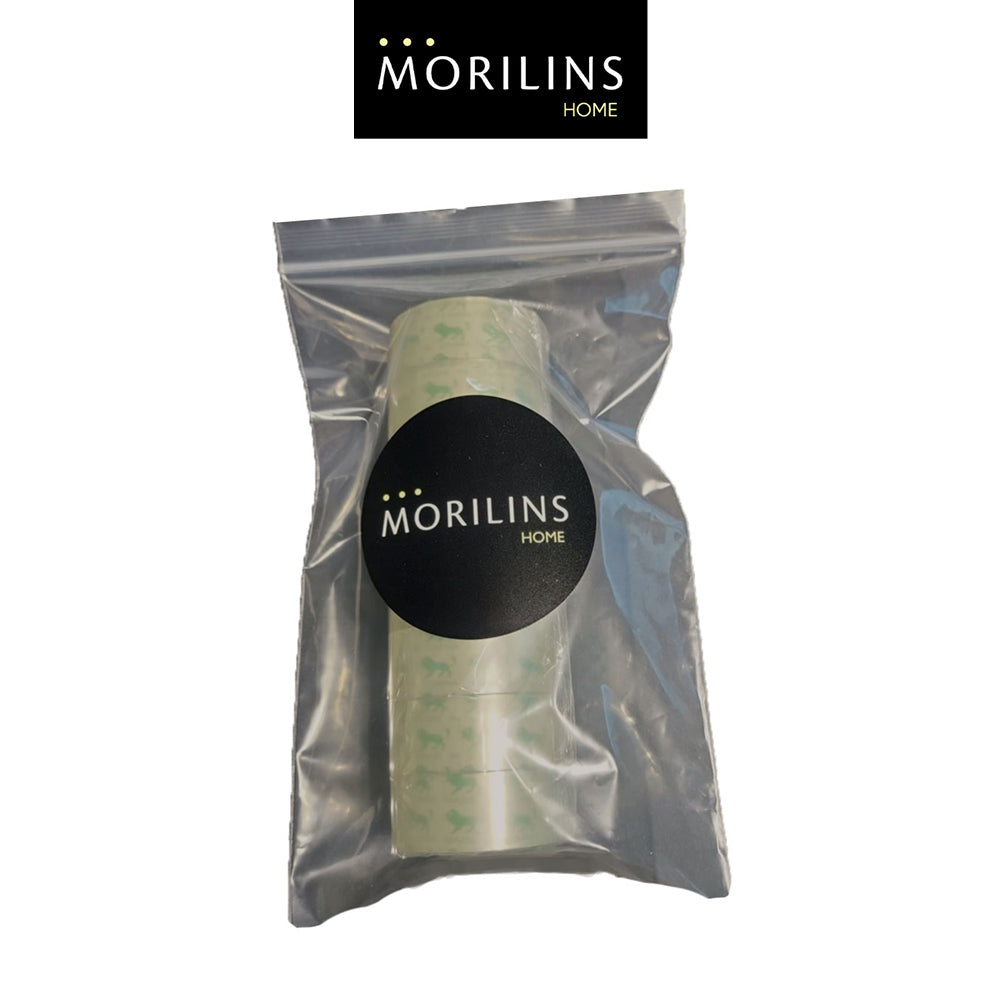 [Morilins] Transparent Clear Tape (18mm x 25m) - Ideal for Standard Tape Dispensers: Adhesive Scotch Tape for Everyday Use 8's - Bloom Concept