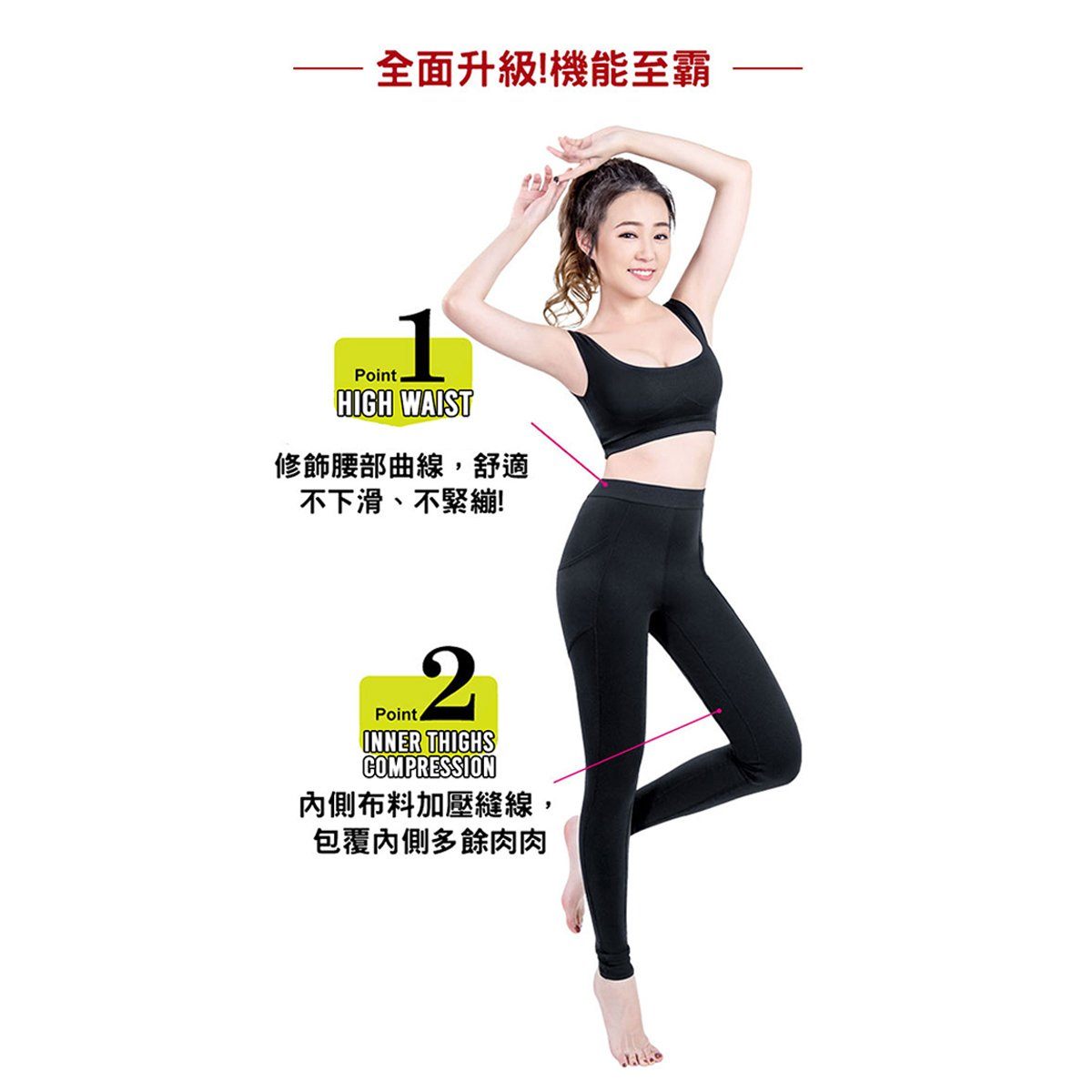 ($14.90 Only) Eheart Multi-Function Support Leggings with Pocket - Bloom Concept