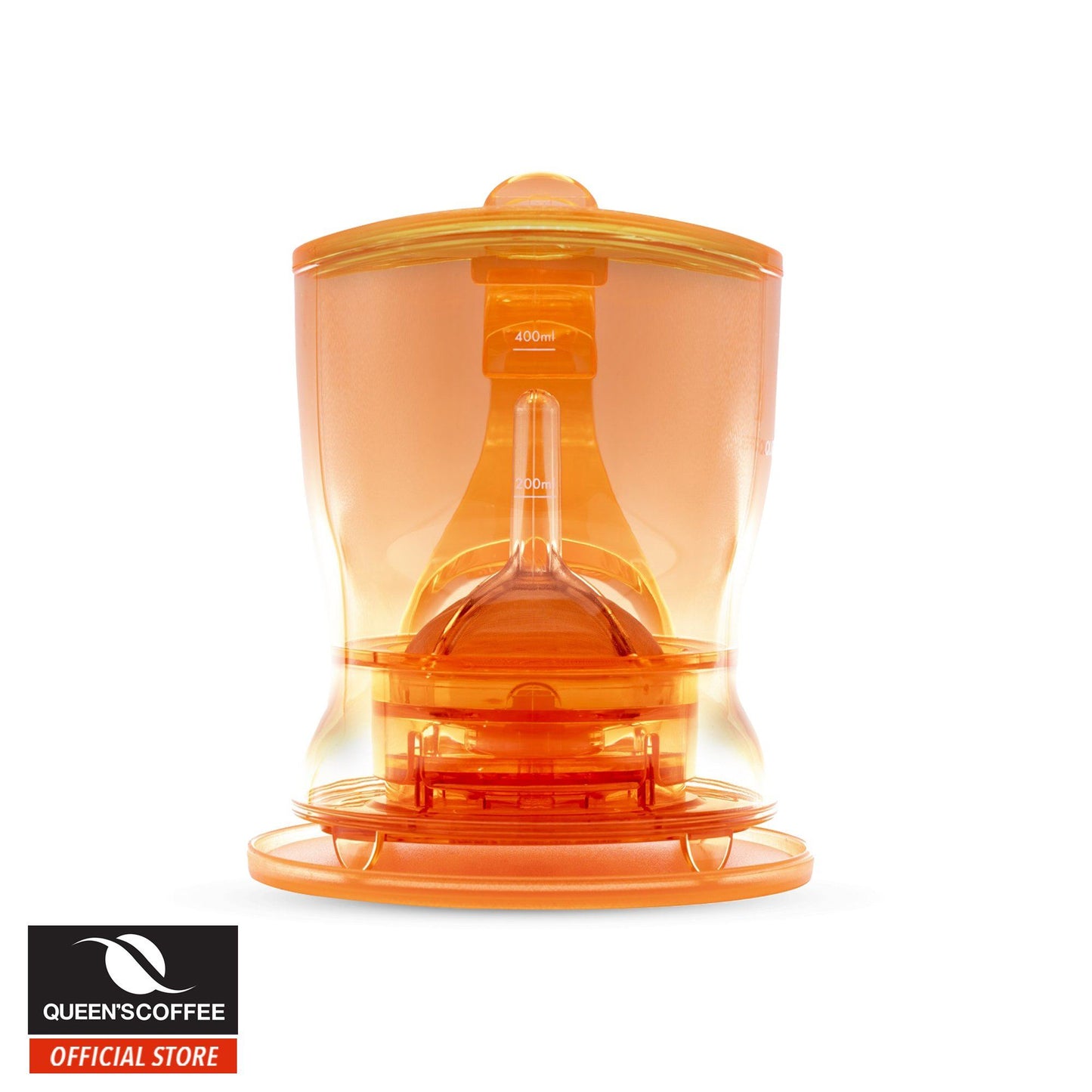 [Queen's Coffee] Coffee Brewer Orange (BPA Free - Tested by SGS) From Taiwan - Bloom Concept